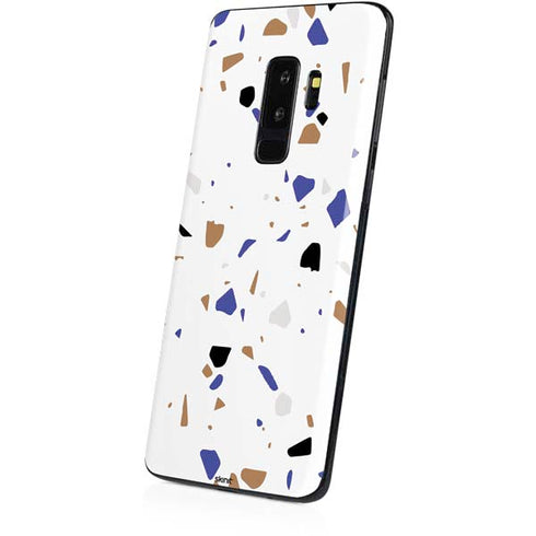 White Terrazzo Galaxy S9 Plus Skin