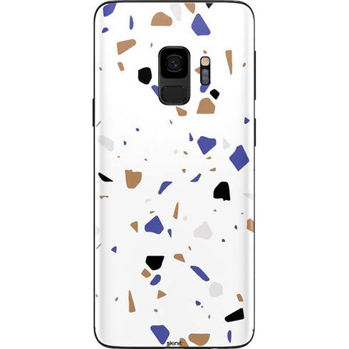 White Terrazzo Galaxy S9 Skin