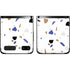 White Terrazzo Galaxy Z Flip Skin