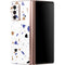White Terrazzo Galaxy Z Fold2 5G Skin