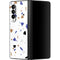 White Terrazzo Galaxy Z Fold3 5G Skin