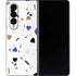 White Terrazzo Galaxy Z Fold4 5G Skin