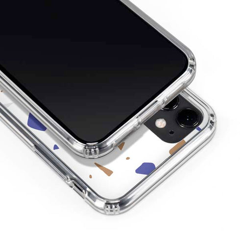 White Terrazzo iPhone 11 Clear Case