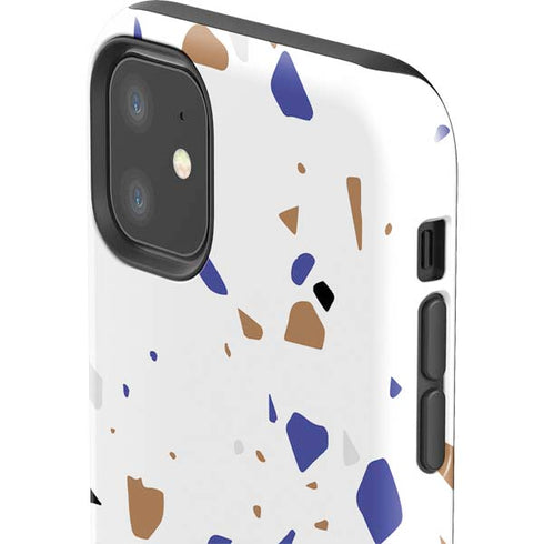 White Terrazzo iPhone 11 Impact Case