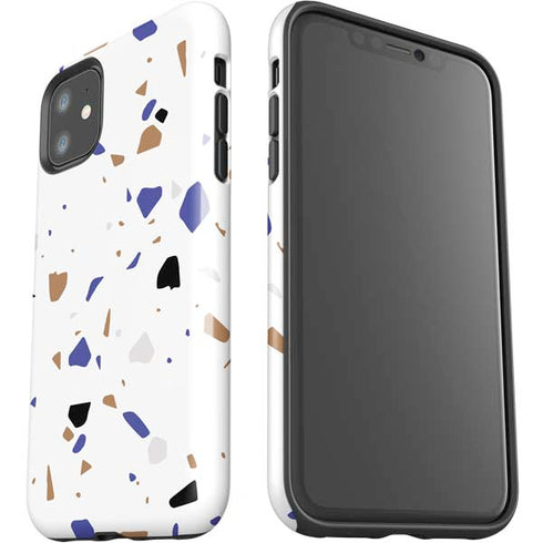 White Terrazzo iPhone 11 Impact Case