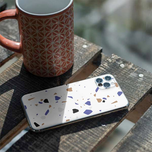 White Terrazzo iPhone 11 Pro Max Skin