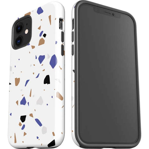 White Terrazzo iPhone 12 Impact Case