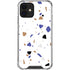 White Terrazzo iPhone 12 Mini Clear Case