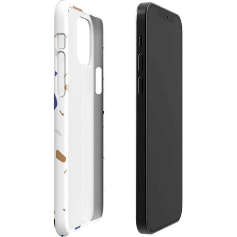 White Terrazzo iPhone 12 Mini Lite Case
