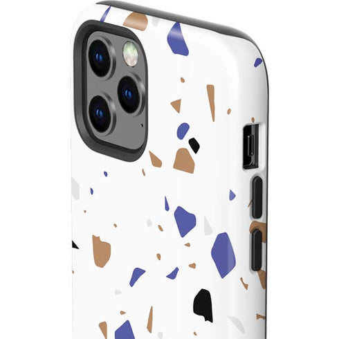 White Terrazzo iPhone 12 Pro Max Impact Case