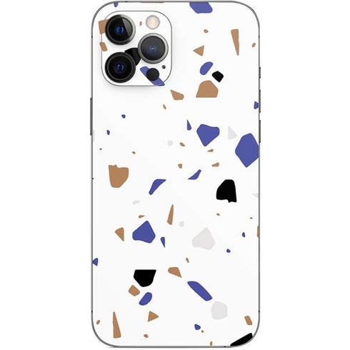White Terrazzo iPhone 12 Pro Max Skin