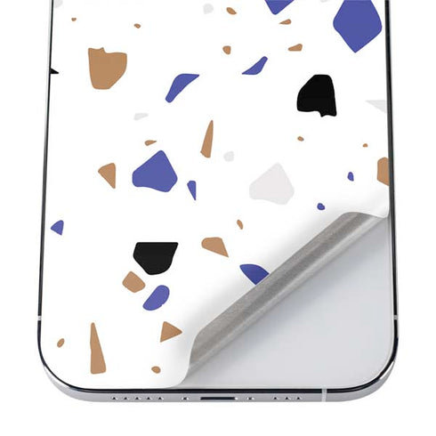 White Terrazzo iPhone 12 Pro Max Skin