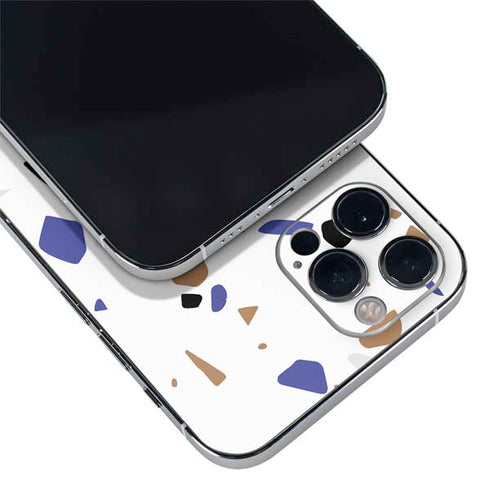 White Terrazzo iPhone 12 Pro Max Skin