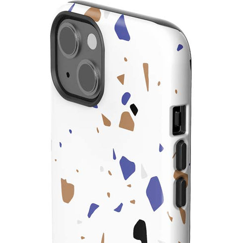 White Terrazzo iPhone 13 Impact Case