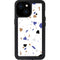 White Terrazzo iPhone 13 Mini Waterproof Case
