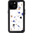 White Terrazzo iPhone 13 Mini Waterproof Case
