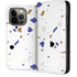 White Terrazzo iPhone 13 Pro Folio Case