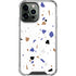 White Terrazzo iPhone 13 Pro Max Clear Case