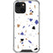 White Terrazzo iPhone 14 Clear Case