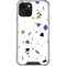 White Terrazzo iPhone 14 Plus Clear Case