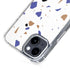 White Terrazzo iPhone 15 Plus MagSafe Case