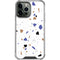 White Terrazzo iPhone 14 Pro Max Clear Case