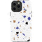 White Terrazzo iPhone 15 Pro Max Impact Case