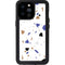 White Terrazzo iPhone 14 Pro Max Waterproof Case