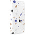 White Terrazzo iPhone 15 Plus Folio Case