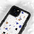 White Terrazzo iPhone 15 Plus Waterproof Case