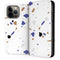 White Terrazzo iPhone 15 Pro Max Folio Case