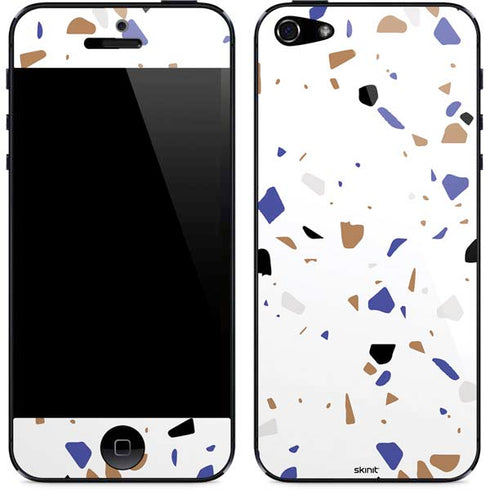White Terrazzo iPhone 5/5s/5SE Skin