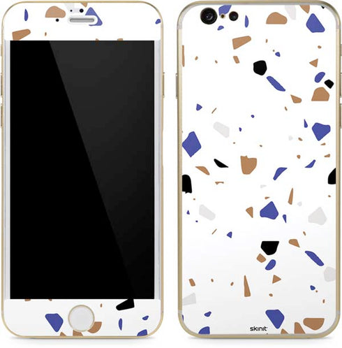White Terrazzo iPhone 6/6s Skin