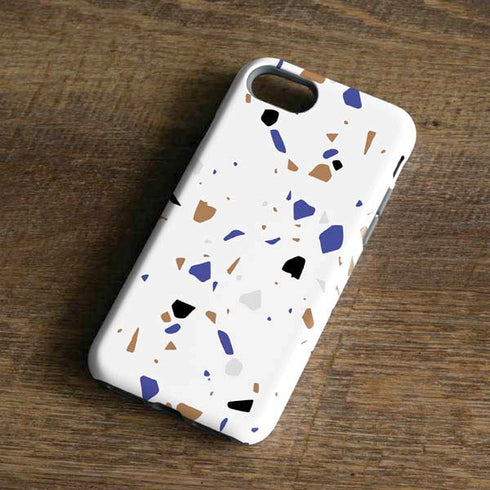 White Terrazzo iPhone 7 Pro Case