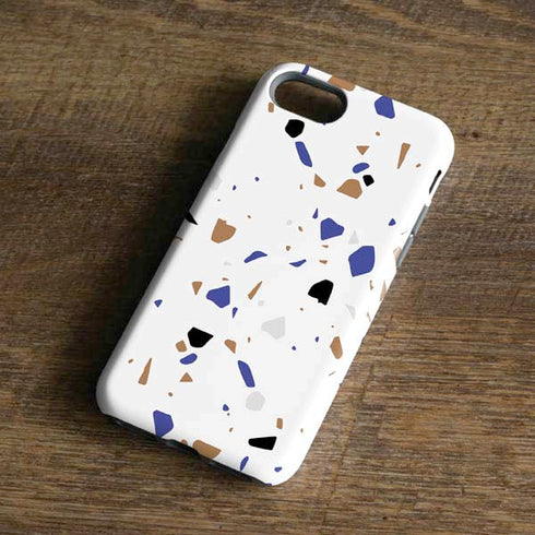 White Terrazzo iPhone 8 Pro Case