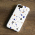 White Terrazzo iPhone 8 Pro Case