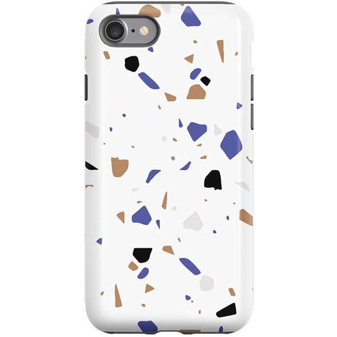 White Terrazzo iPhone SE (2nd & 3rd Gen) Pro Case
