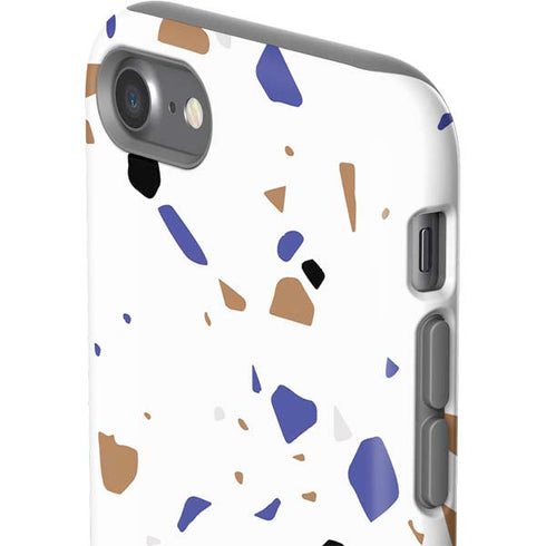 White Terrazzo iPhone SE (2nd & 3rd Gen) Pro Case