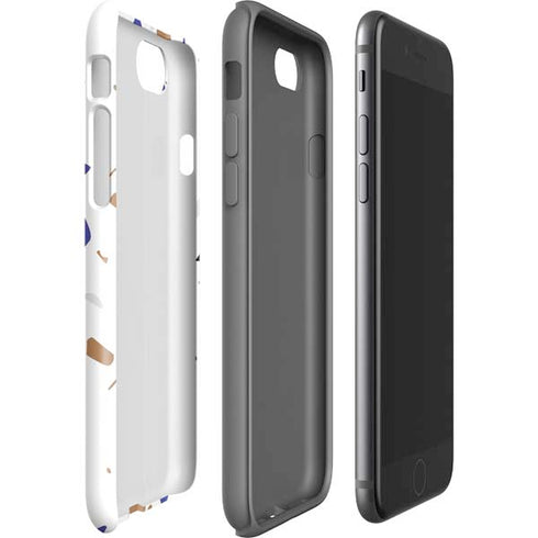 White Terrazzo iPhone SE (2nd & 3rd Gen) Pro Case