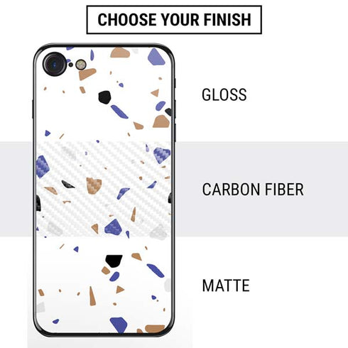 White Terrazzo iPhone SE (2nd & 3rd Gen) Skin