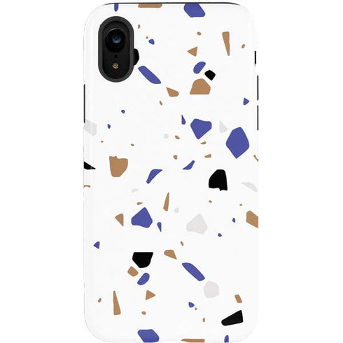 White Terrazzo iPhone XR Pro Case