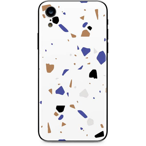 White Terrazzo iPhone XR Skin