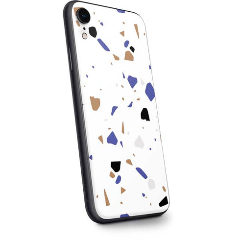 White Terrazzo iPhone XR Skin