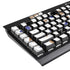 White Terrazzo K95 RGB PLATINUM Mechanical Gaming Keyboard Skin
