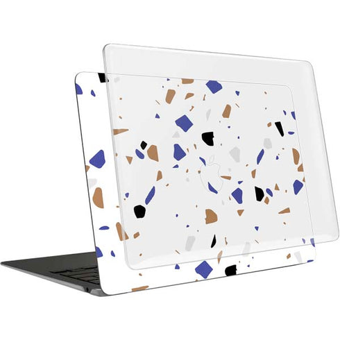 White Terrazzo MacBook Air 13in M1 (2021) Case plus Skin