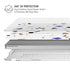 White Terrazzo MacBook Air 13in M1 (2021) Case plus Skin