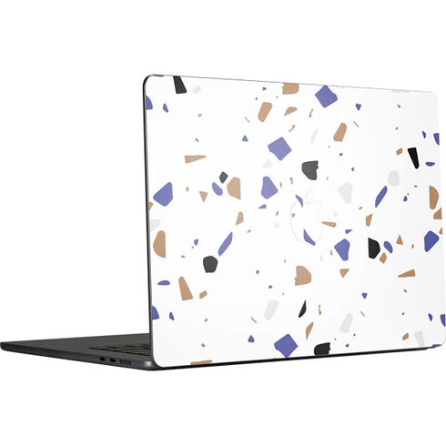 White Terrazzo MacBook Air 15 in (2023) Skin