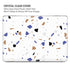 White Terrazzo MacBook Air 15in (2023-2025) Case plus Skin