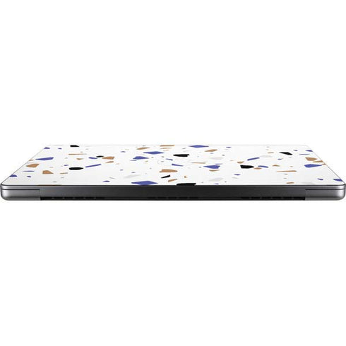 White Terrazzo MacBook Pro 14in (2021-24) Skin