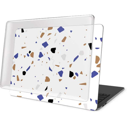 White Terrazzo MacBook Pro 15in (2016-19) Case plus Skin